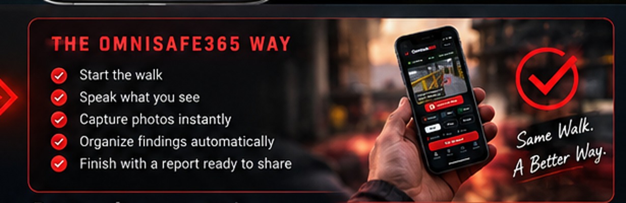 The OmniSafe365 way: speak, capture and report in one workflow